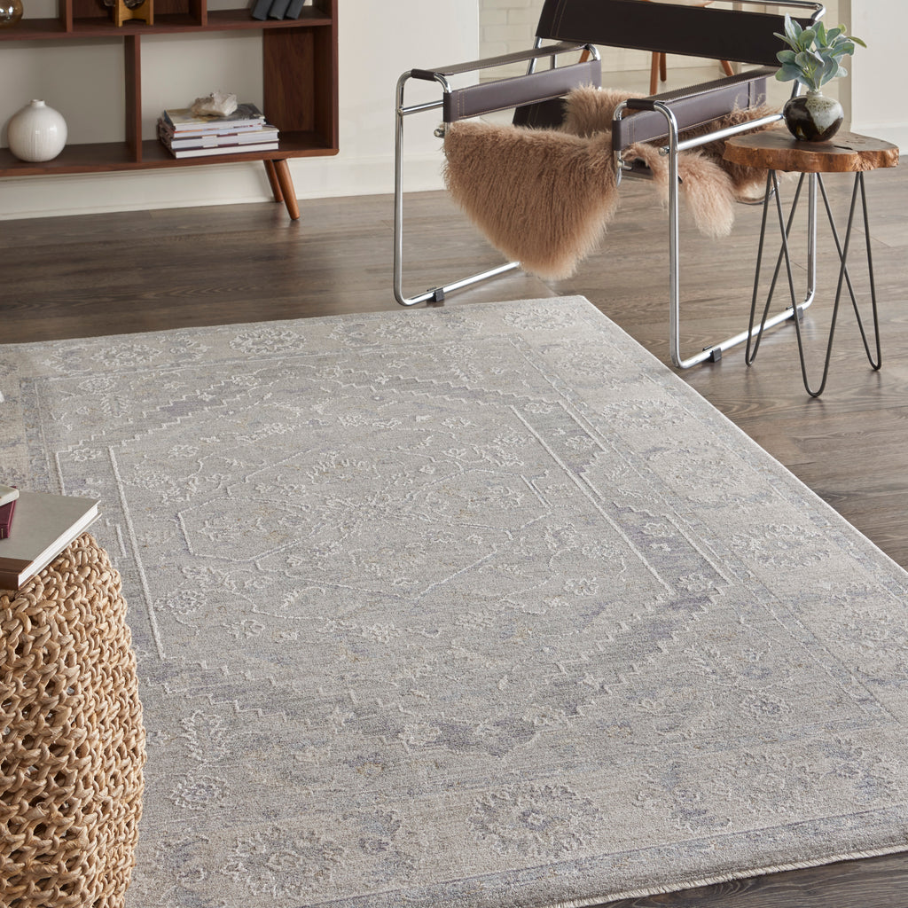 nourison infinite ift02 grey rug