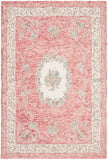 safavieh clearance aubusson aub105q red rug