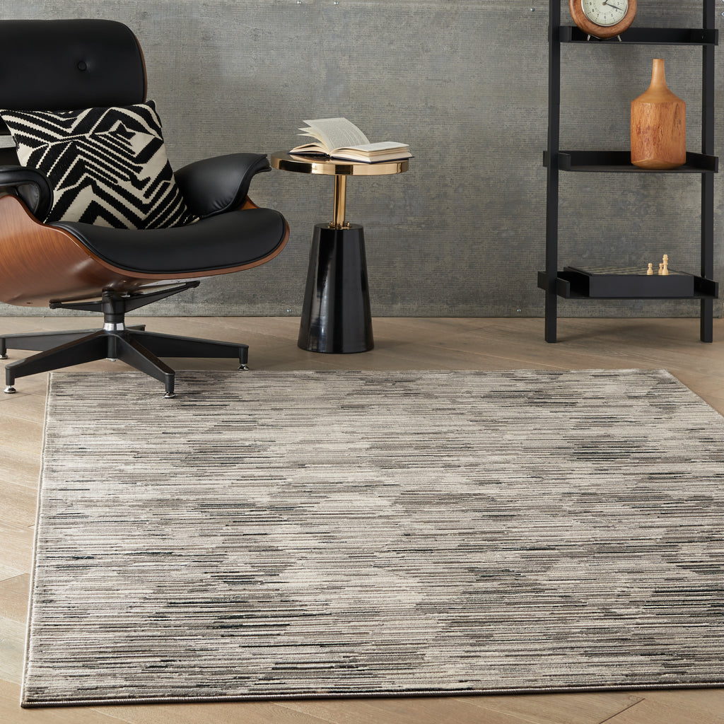 nourison ma90 uptown upt01 grey ivory rug