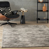 nourison ma90 uptown upt01 grey ivory rug