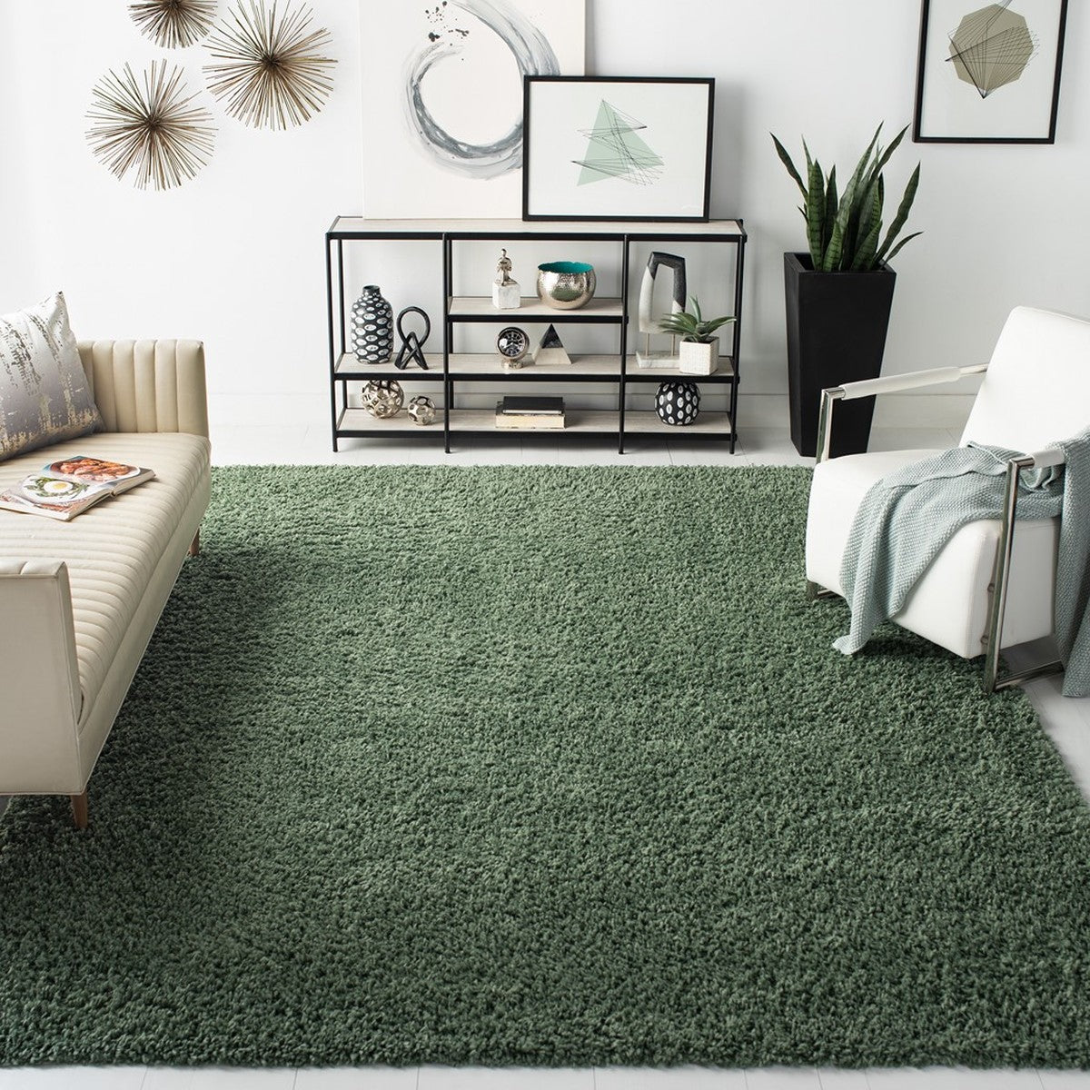 safavieh clearance august shag aug200y green rug