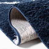 safavieh clearance august shag aug501b navy rug