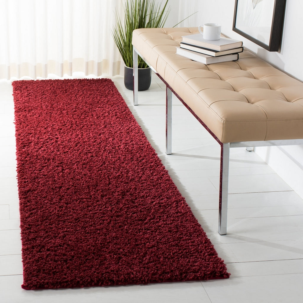 safavieh clearance august shag aug900s burgundy rug