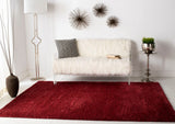 safavieh clearance august shag aug900s burgundy rug