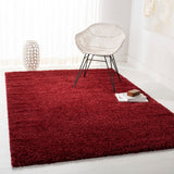 safavieh clearance august shag aug900s burgundy rug