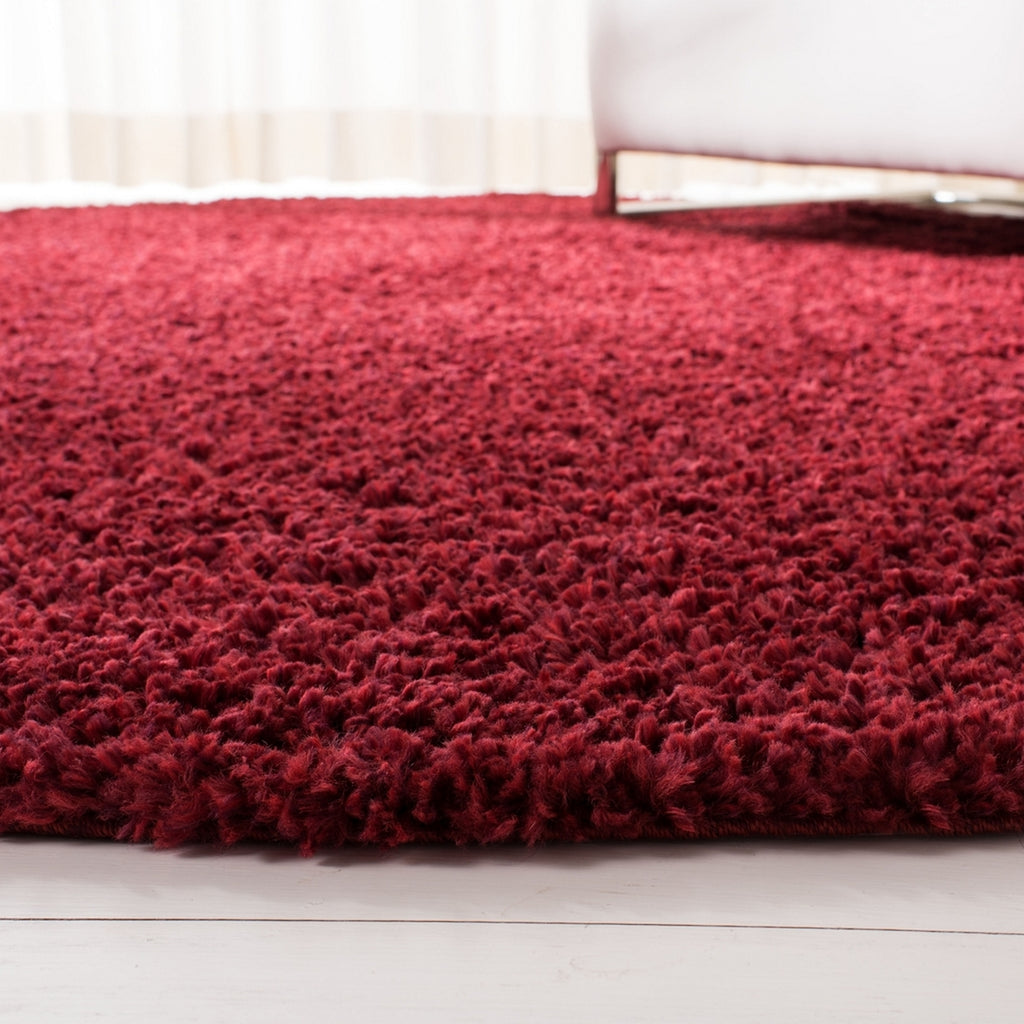 safavieh clearance august shag aug900s burgundy rug