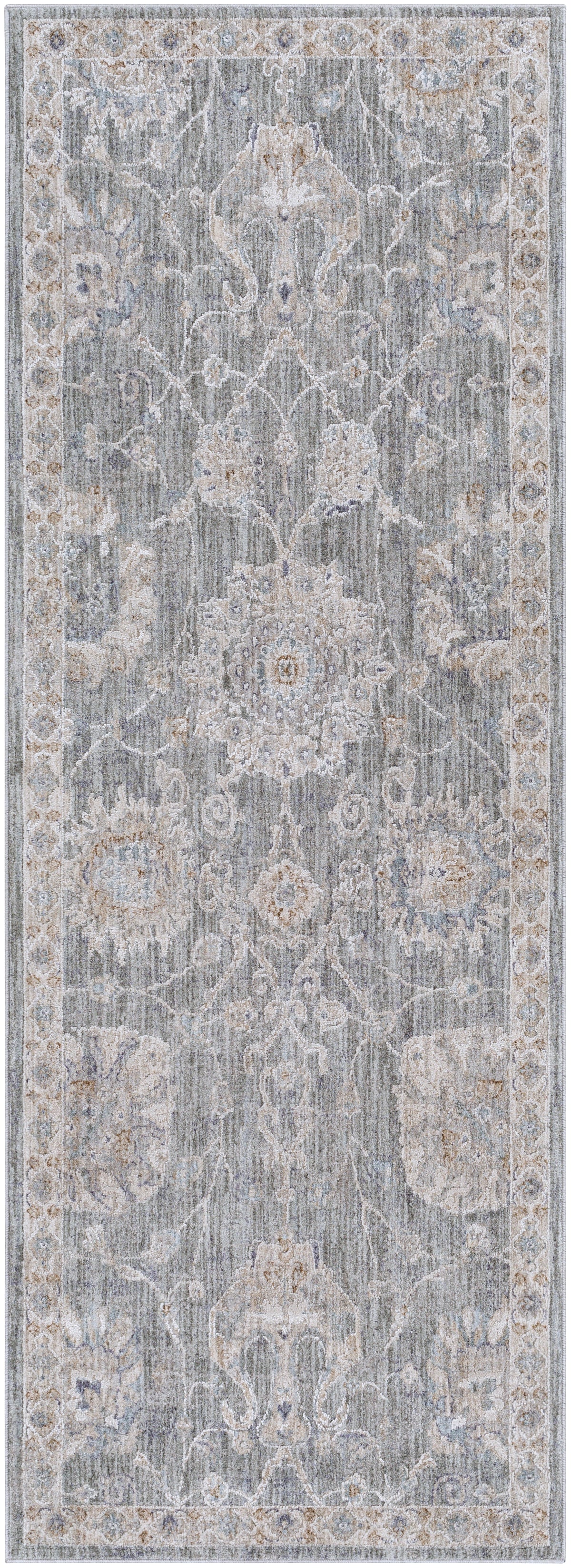 Surya Avant Garde Runner Medium Gray Rug | Runner Rugs | Rugs Done Right 