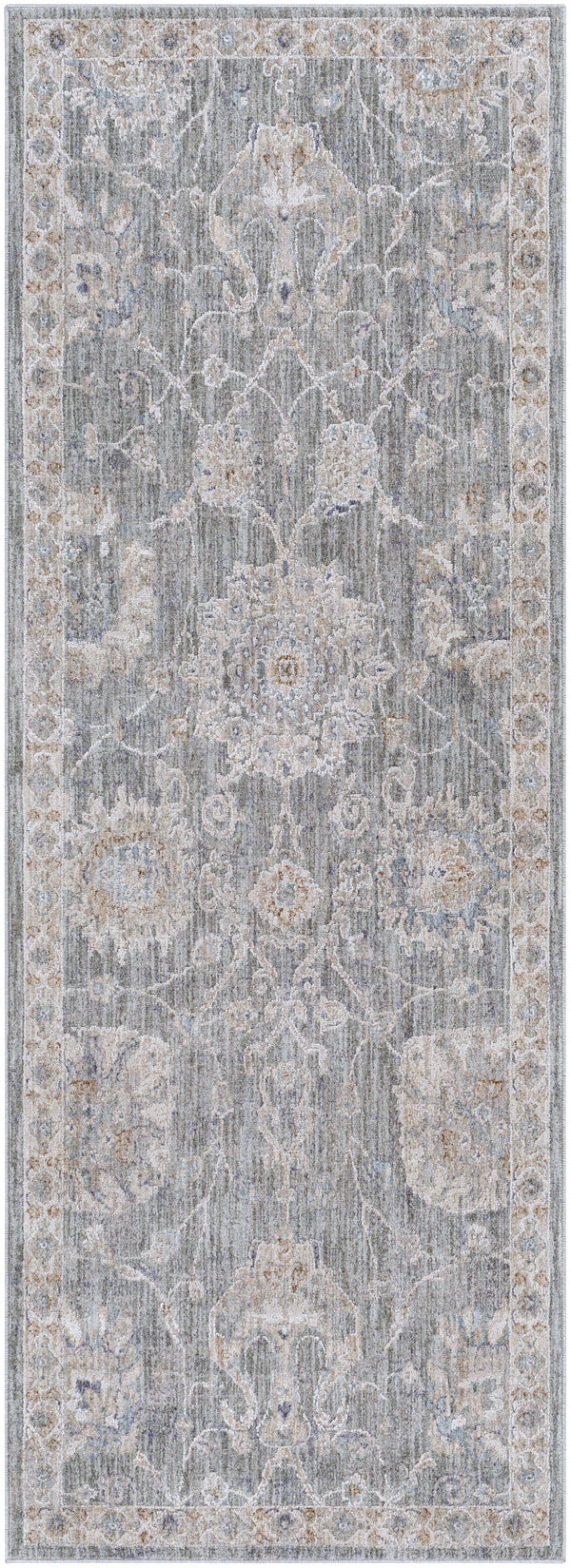 Surya Avant Garde Runner Medium Gray Rug | Runner Rugs | Rugs Done Right 