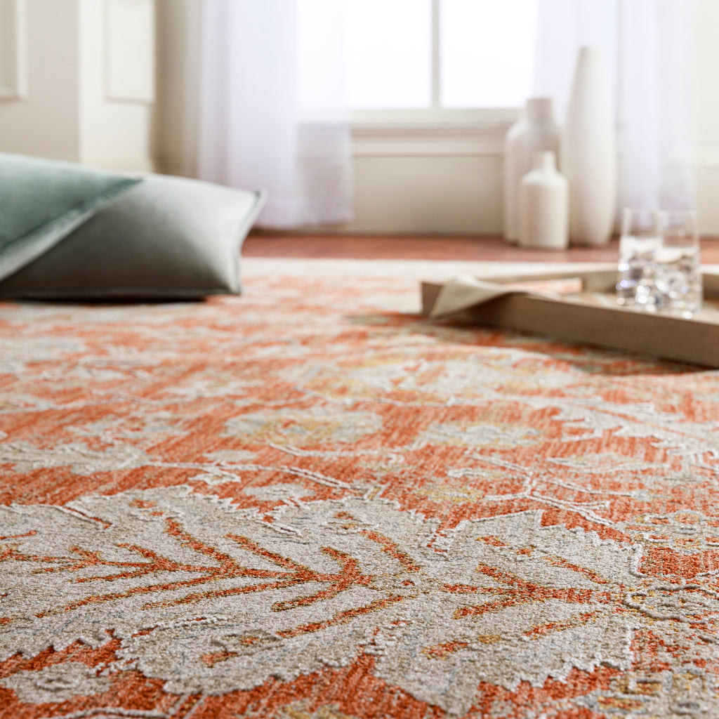 surya avant garde avt 2317 orange rug
