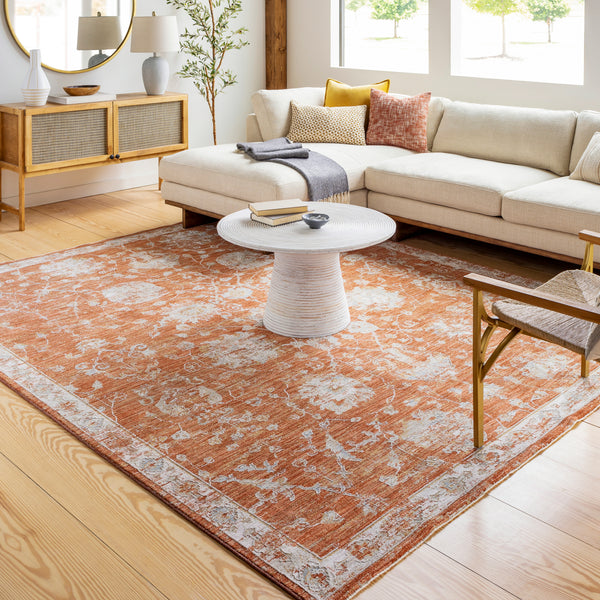 surya avant garde avt 2321 orange rug