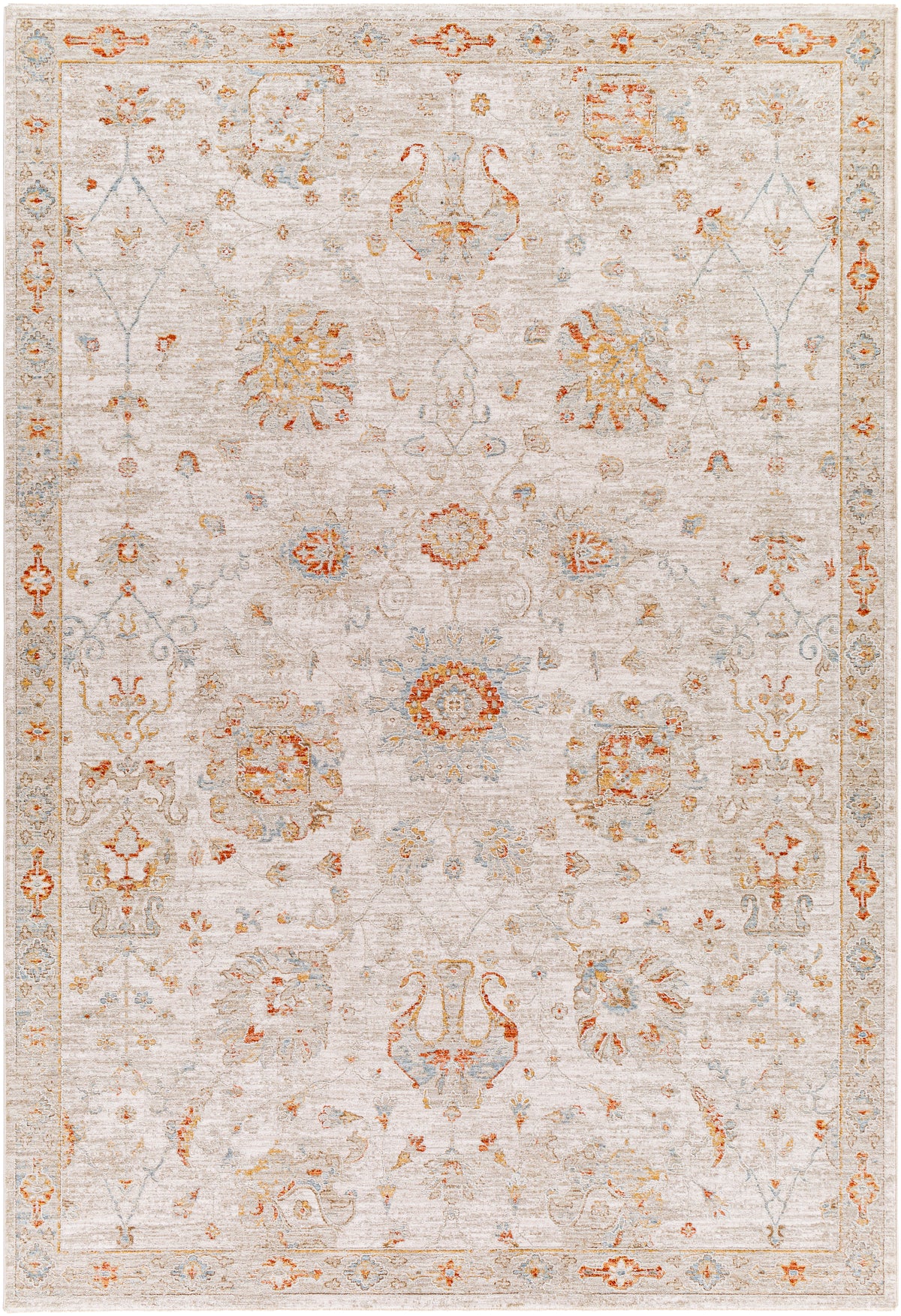surya avant garde avt 2323 orange rug