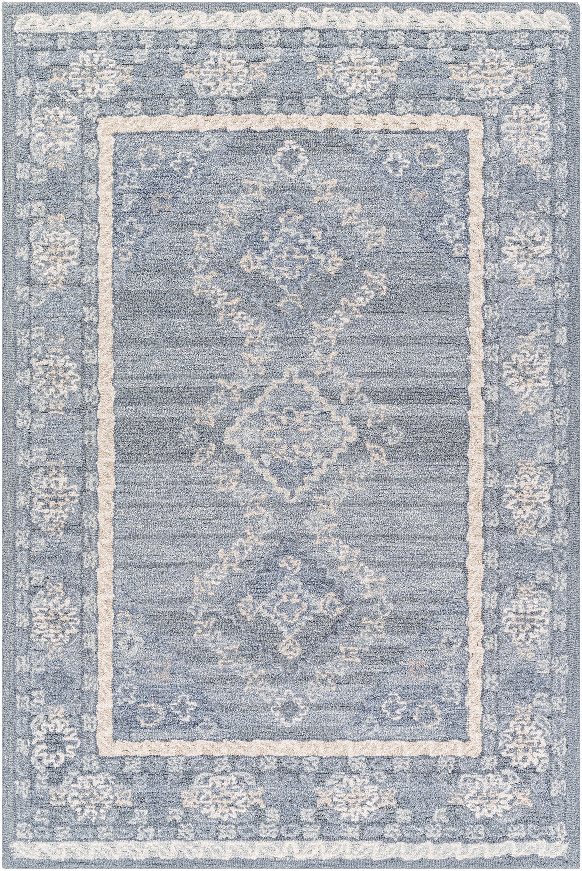 surya addyson ayo 2305 metallic   silver rug