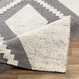 surya rug co azalea aza 2300 charcoal rug