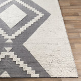 surya rug co azalea aza 2300 charcoal rug