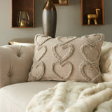 nourison life styles gt022 khaki pillow
