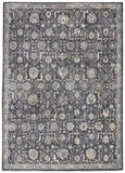 nourison moroccan celebration ki385 navy rug
