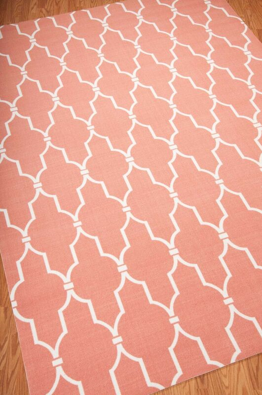 Nourison Clearance & Garden RS087 Orange Rug