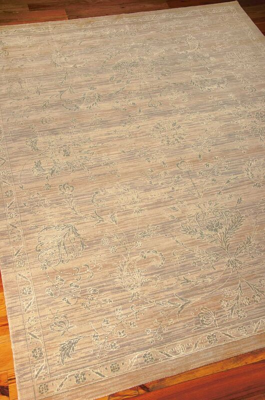 Nourison Clearance Silk Elements SKE29 Sand Rug