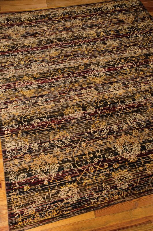 Nourison Clearance Rhapsody RH007 Ebony Rug