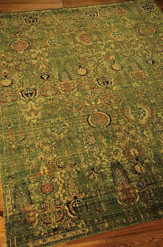 Nourison Clearance Timeless TML11 Golden Sage Rug