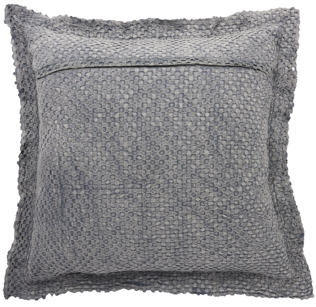 nourison life styles bx056 grey pillow