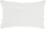 nourison outdoor vj088 black pillow