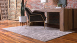 unique loom uptown fifth avenue uptown  gray rug