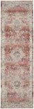 nourison vintage kashan vka07 red ivory rug
