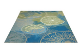 Nourison Clearance & Garden RS092 Blue Rug