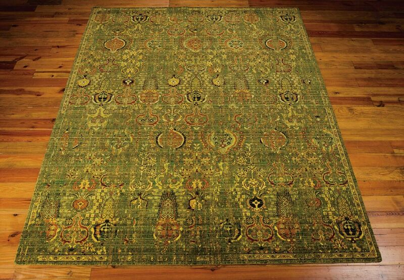 Nourison Clearance Timeless TML11 Golden Sage Rug