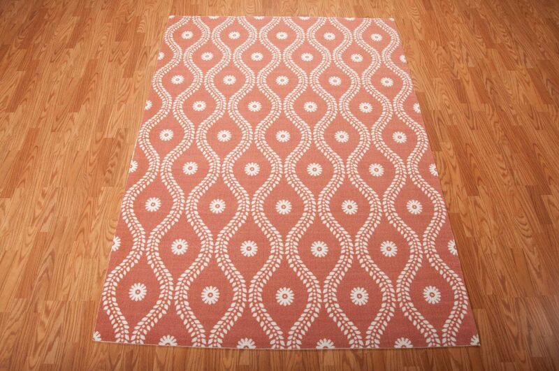 Nourison Clearance & Garden RS085 Rust Rug