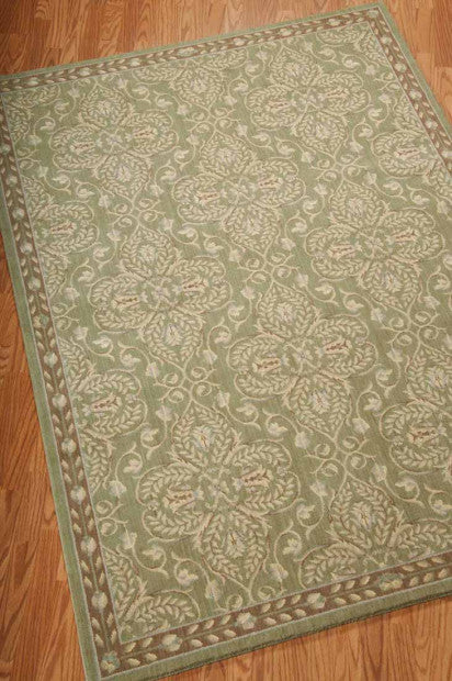 Nourison Clearance Riviera RI01 Green Rug