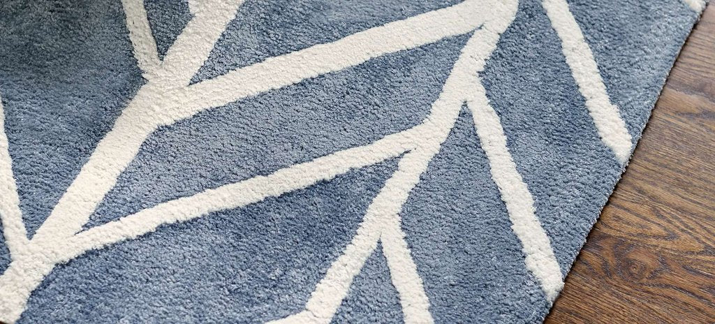 Anji Mountain Bamboo Rug, Co. Astralis AMB0614 Smokey Blue Rug
