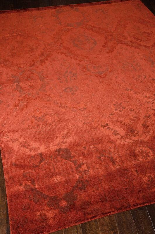 Nourison Clearance Nightfall NGT01 Flame Rug