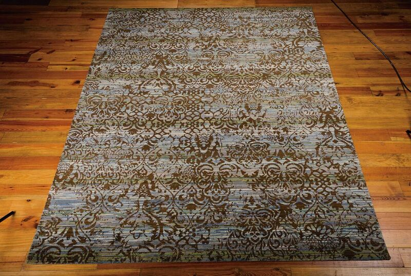 Nourison Clearance Rhapsody RH009 Blue Rug