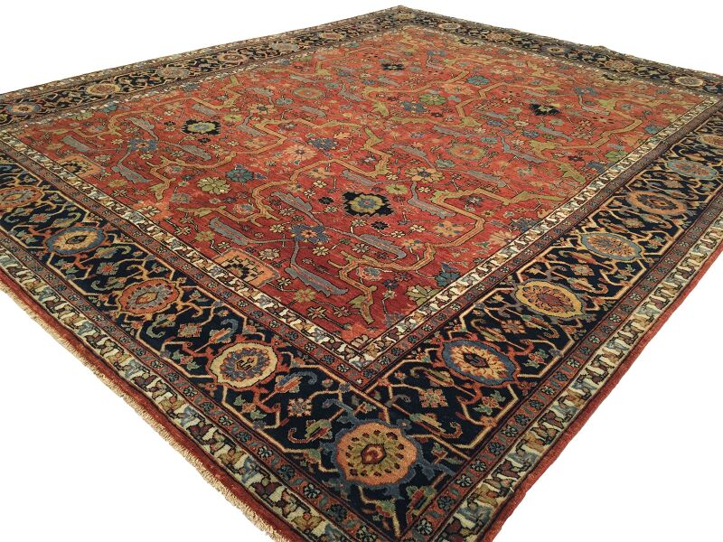 Shalom Brothers Cambridge CA63 Red Rug