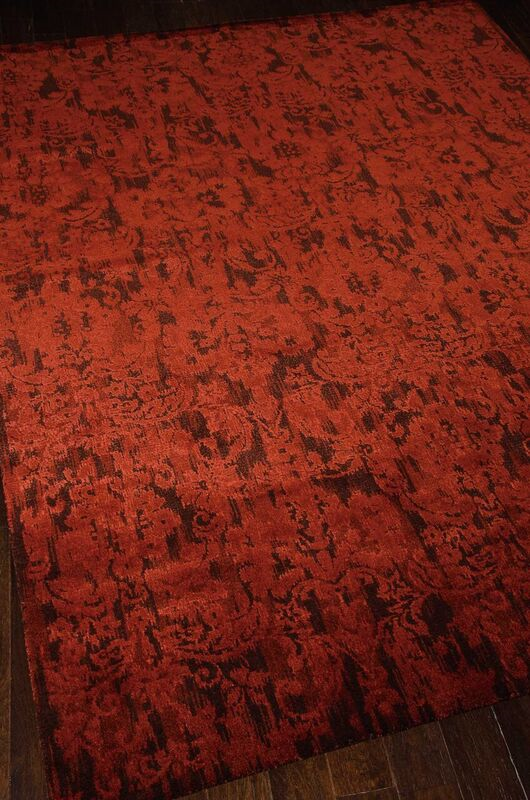 Nourison Clearance Nightfall NGT03 Brick Rug
