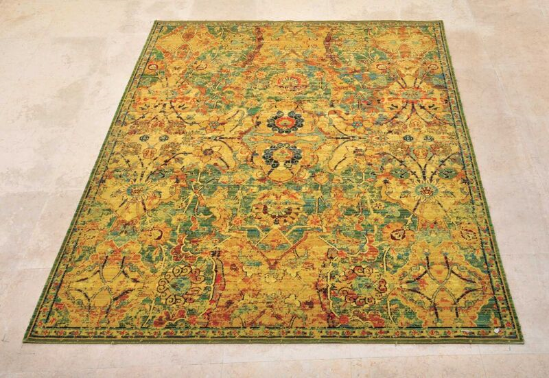 Nourison Clearance Timeless TML02 Gold Rug