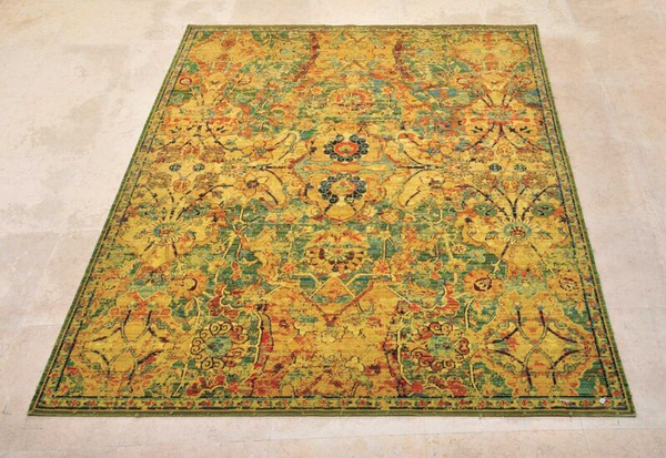 Nourison Clearance Timeless TML02 Gold Rug
