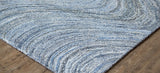 Anji Mountain Bamboo Rug, Co. Bell Bottom Blues AMB1115 Denim Rug