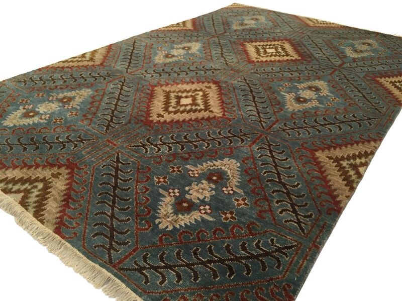 Shalom Brothers Tuscon TU62 Blue Rug