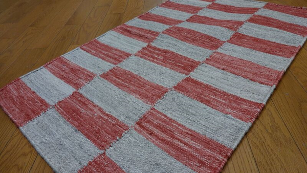 Shalom Brothers Durham Kilim DK-3 Red Rug