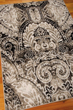 Nourison Clearance MA05 Glistening Nights MA501 Light Grey Rug