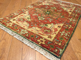 Shalom Brothers Jules Serapi JS354 Brick Rug