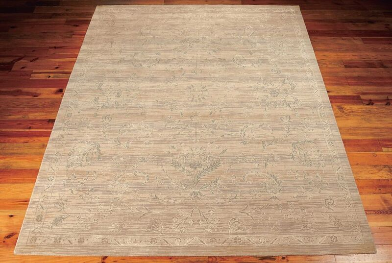 Nourison Clearance Silk Elements SKE29 Sand Rug