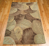 Nourison Tropics TS12 Green Rug