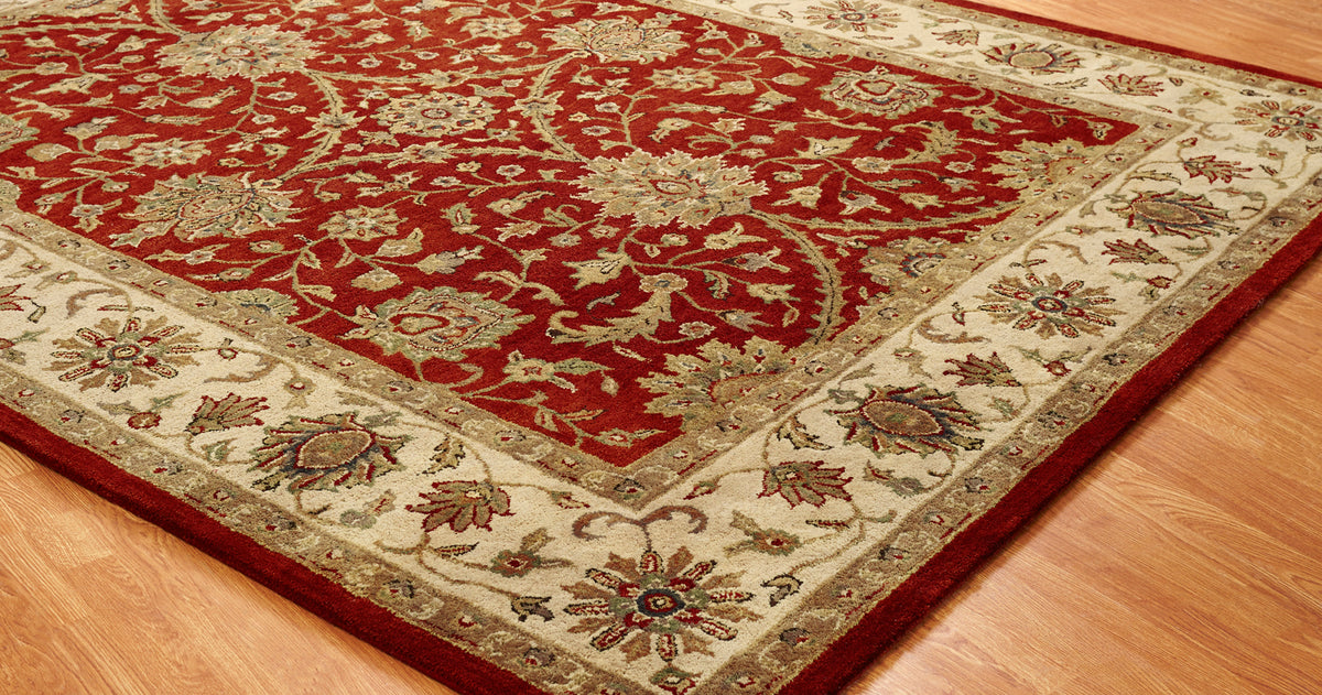 Kalaty Clearance Empire EM281 Rust / Ivory Rug