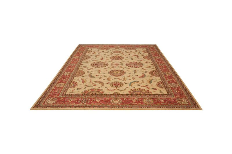 Nourison Clearance Living Treasures LI04 Ivory Red Rug