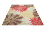 Nourison Clearance & Garden RS022 Green Rug