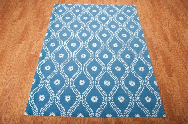 Nourison Clearance & Garden RS085 Navy Rug
